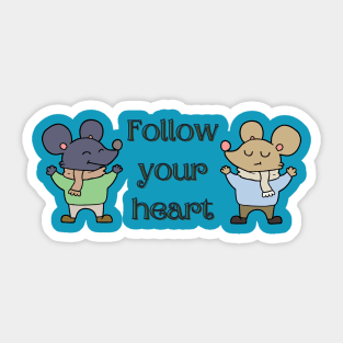 cartoon mice Sticker